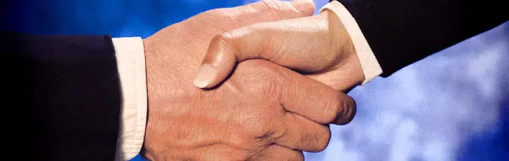 shaking hands